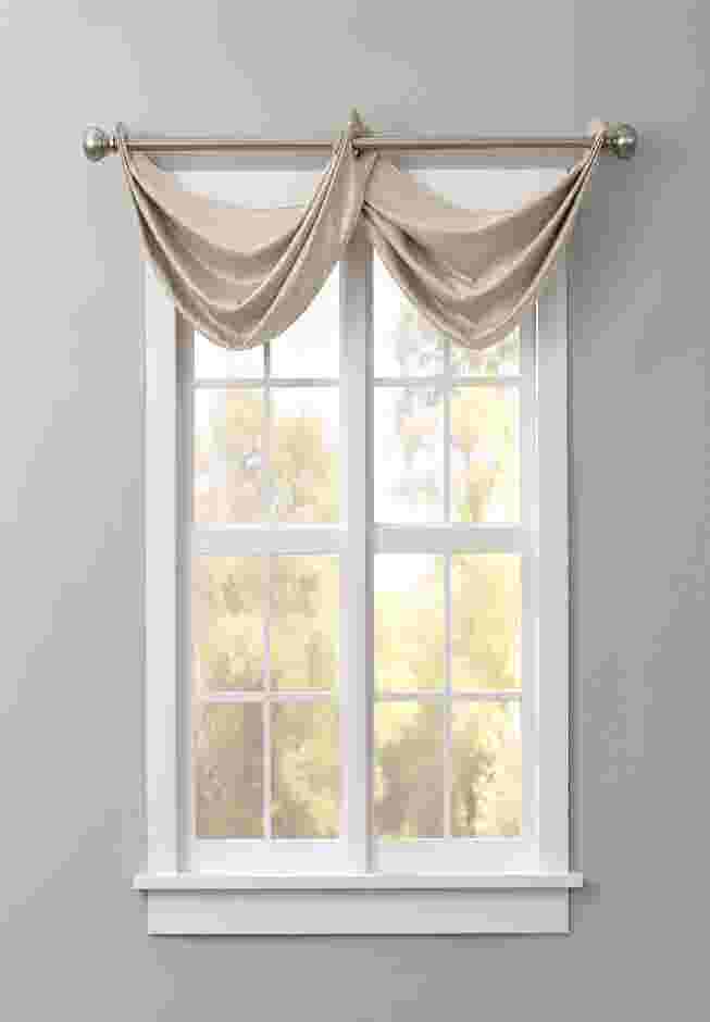 BH Studio Room-Darkening Waterfall Grommet Valance image number 0