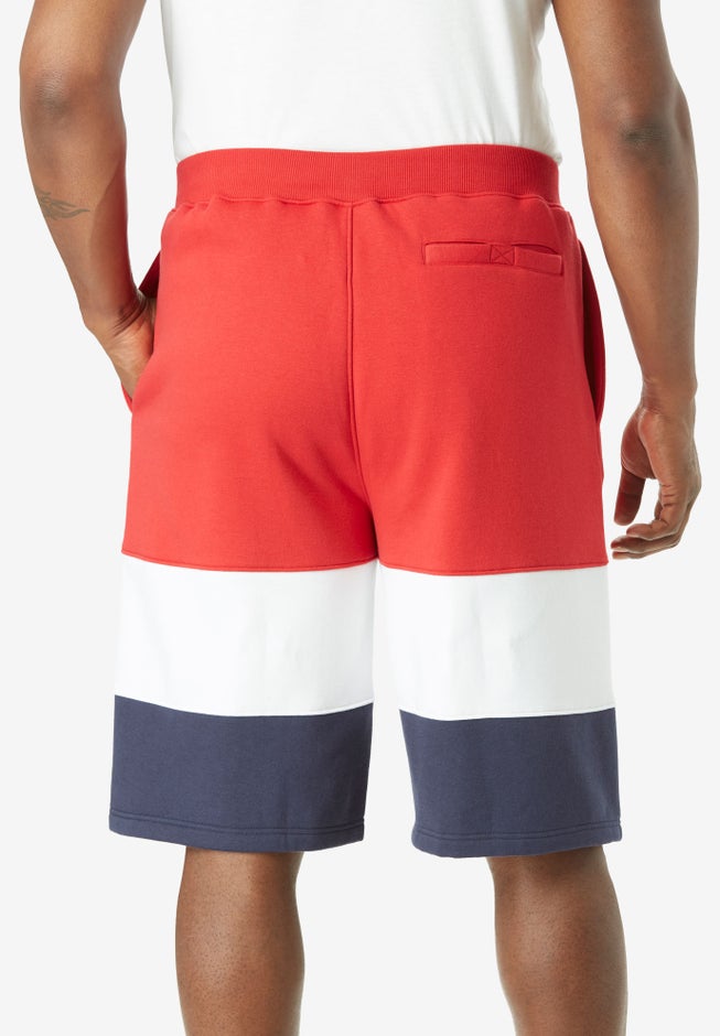 Colorblock Fleece Shorts image number 1