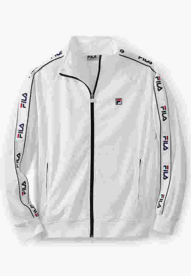 FILA® Taped Logo Track Jacket image number 0
