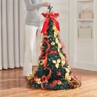 Fully Decorated Pre-Lit 4½’ Pop-Up Christmas Tree image number null