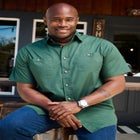 Solid Wrinkle-Resistant Short Sleeve Button Down image number 0