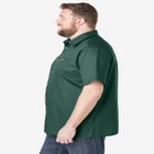 Solid Wrinkle-Resistant Short Sleeve Button Down image number null