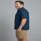Solid Wrinkle-Resistant Short Sleeve Button Down image number 2