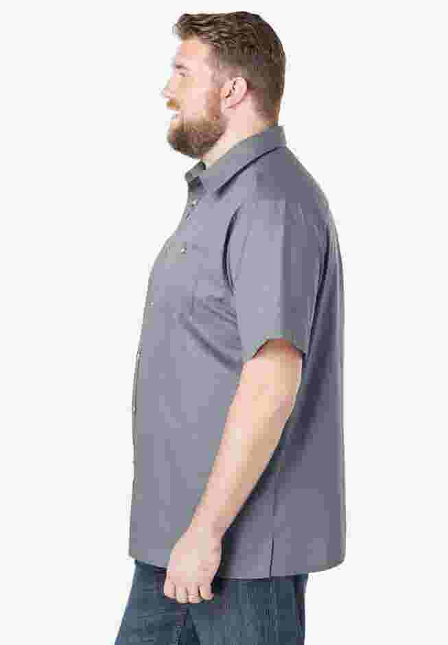 Short-Sleeve Pocket Sport Shirt image number 3