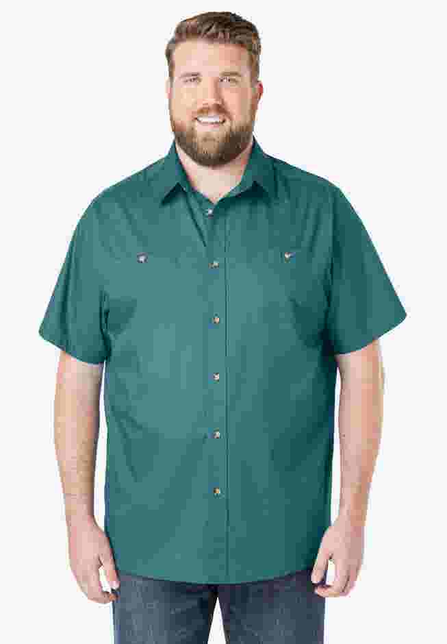 Short-Sleeve Pocket Sport Shirt image number 0