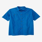 Solid Wrinkle-Resistant Short Sleeve Button Down image number 4