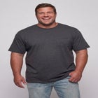 Shrink-Less&trade; Lightweight Pocket Crewneck T-Shirt image number 0