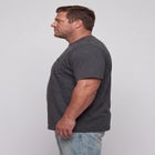 Shrink-Less&trade; Lightweight Pocket Crewneck T-Shirt image number 2