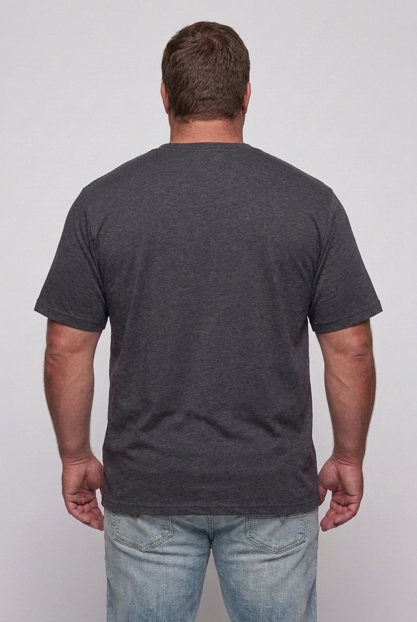 Shrink-Less&trade; Lightweight Pocket Crewneck T-Shirt image number 3