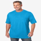 Shrink-Less&trade; Lightweight Pocket Crewneck T-Shirt image number null