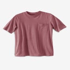 Shrink-Less&trade; Lightweight Pocket Crewneck T-Shirt image number null
