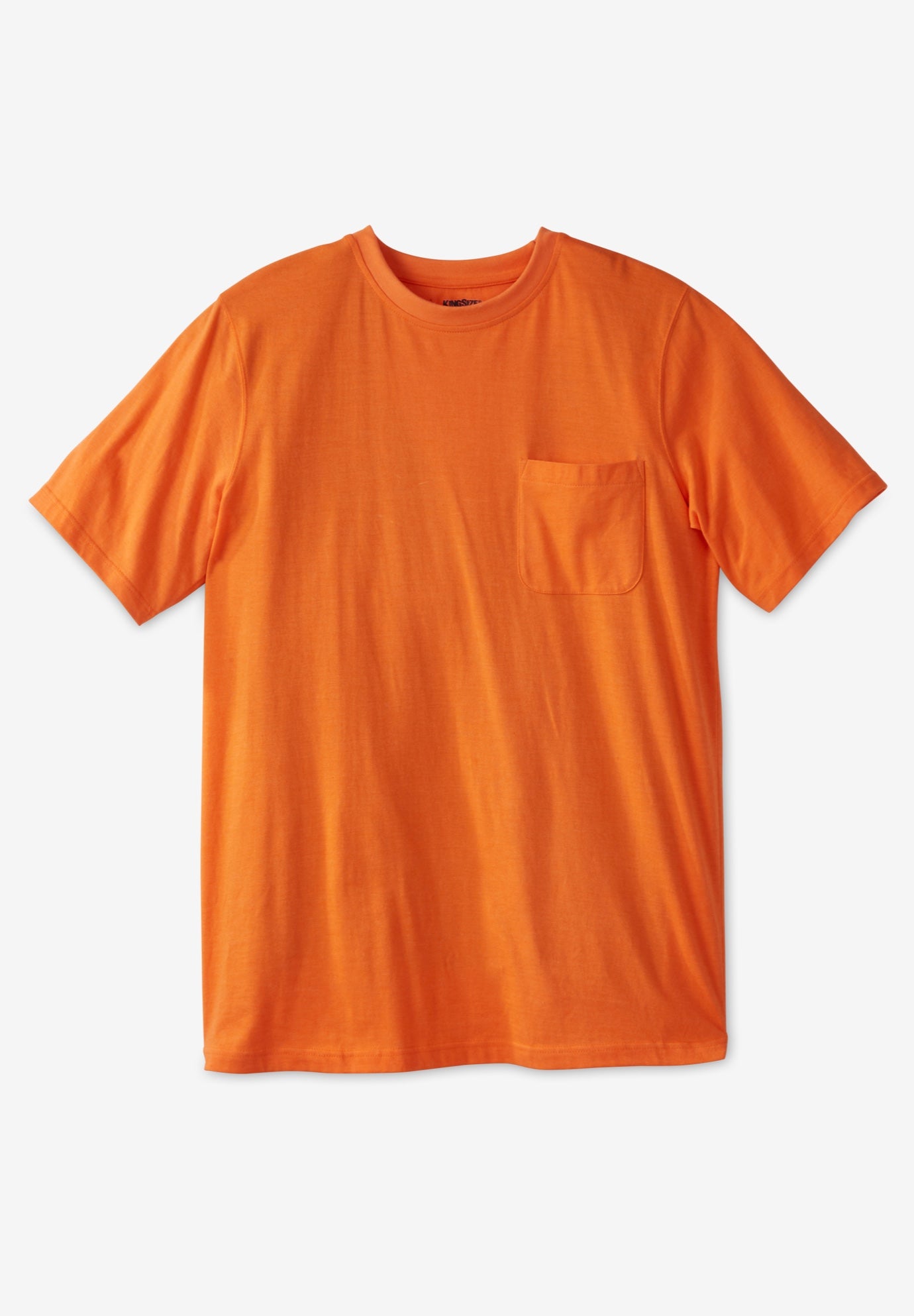 Shrink-Less&trade; Lightweight Pocket Crewneck T-Shirt image number 0