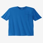 Shrink-Less™ Lightweight Pocket Crewneck T-Shirt image number null