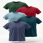 5-pack Cotton Crewneck Undershirts image number null