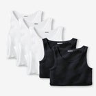 5-Pack Ribbed Cotton Tank Undershirt  image number null