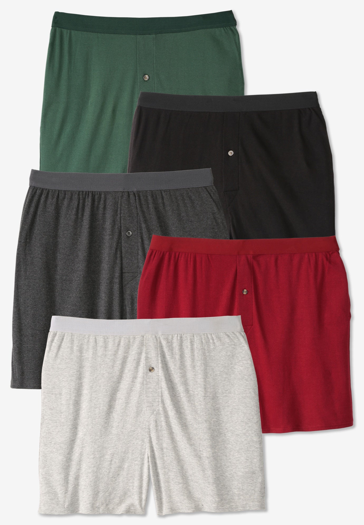5-Pack Cotton Boxers image number 0