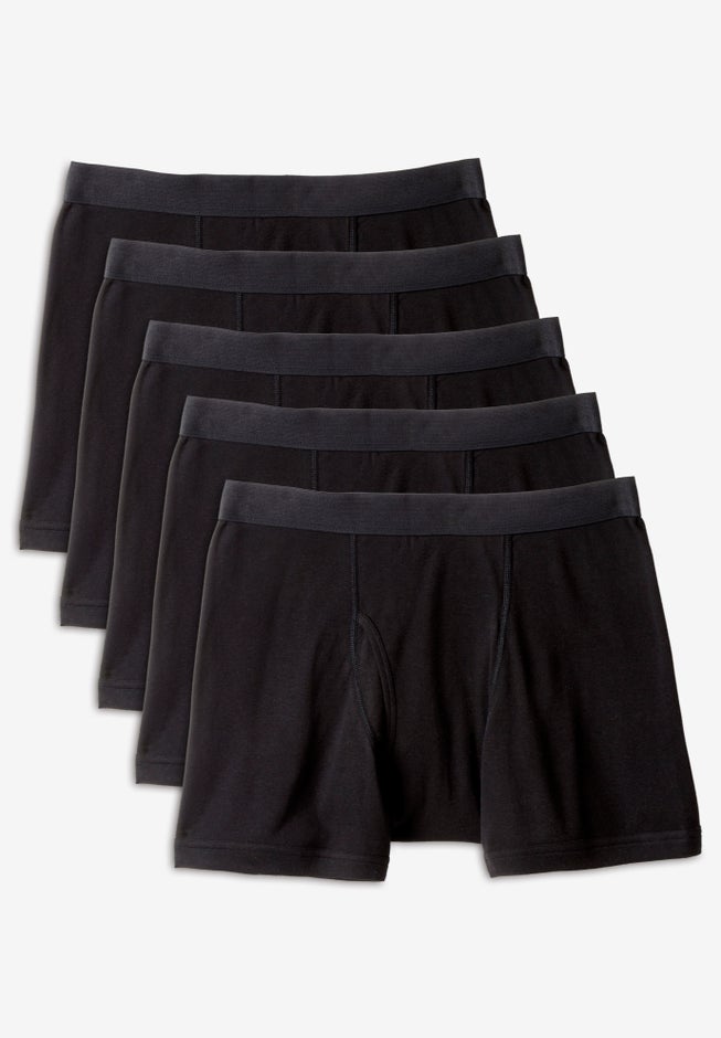 Cotton Boxer Briefs 5-Pack image number 0
