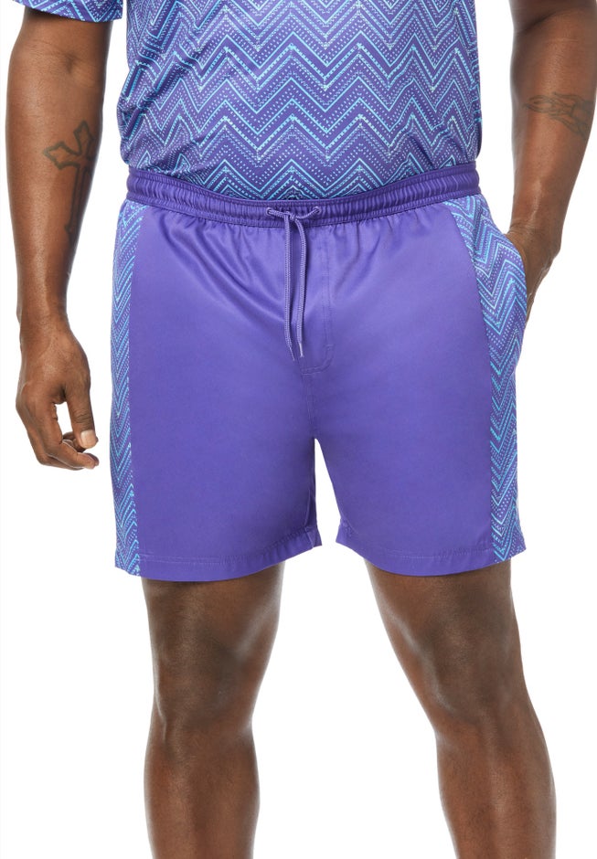5" Contrast Swim Shorts with Super Stretch Liner image number 2