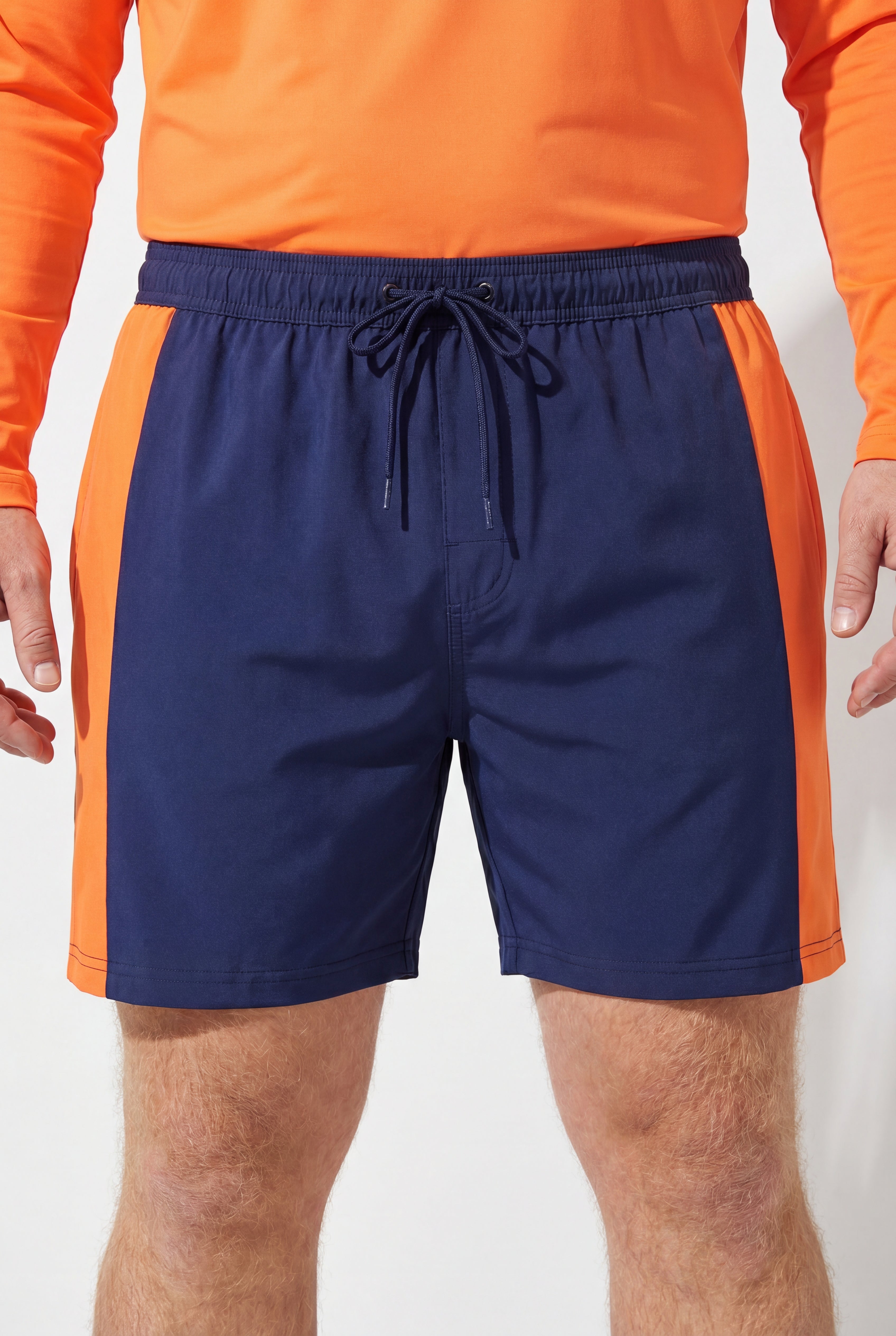 5" Contrast Swim Shorts with Super Stretch Liner image number 0