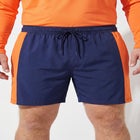 5" Contrast Swim Shorts with Super Stretch Liner image number null