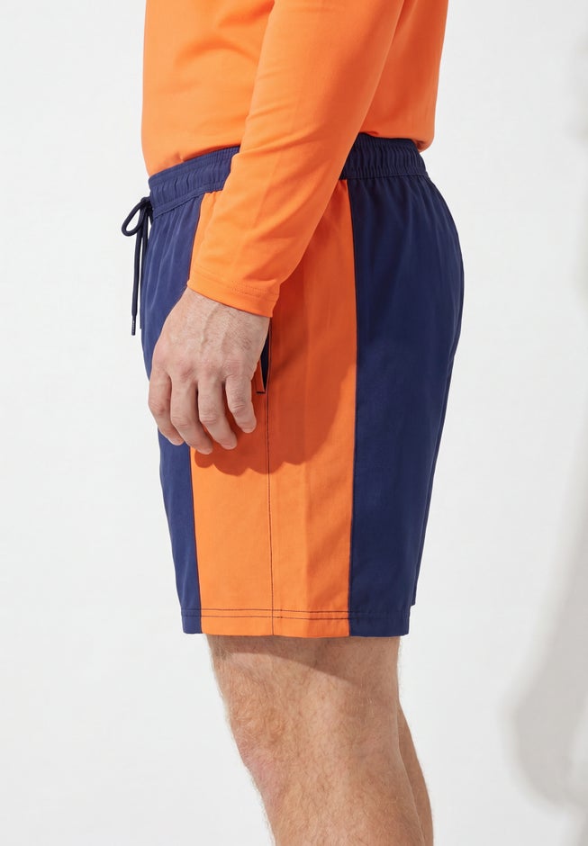 5" Contrast Swim Shorts with Super Stretch Liner image number 3