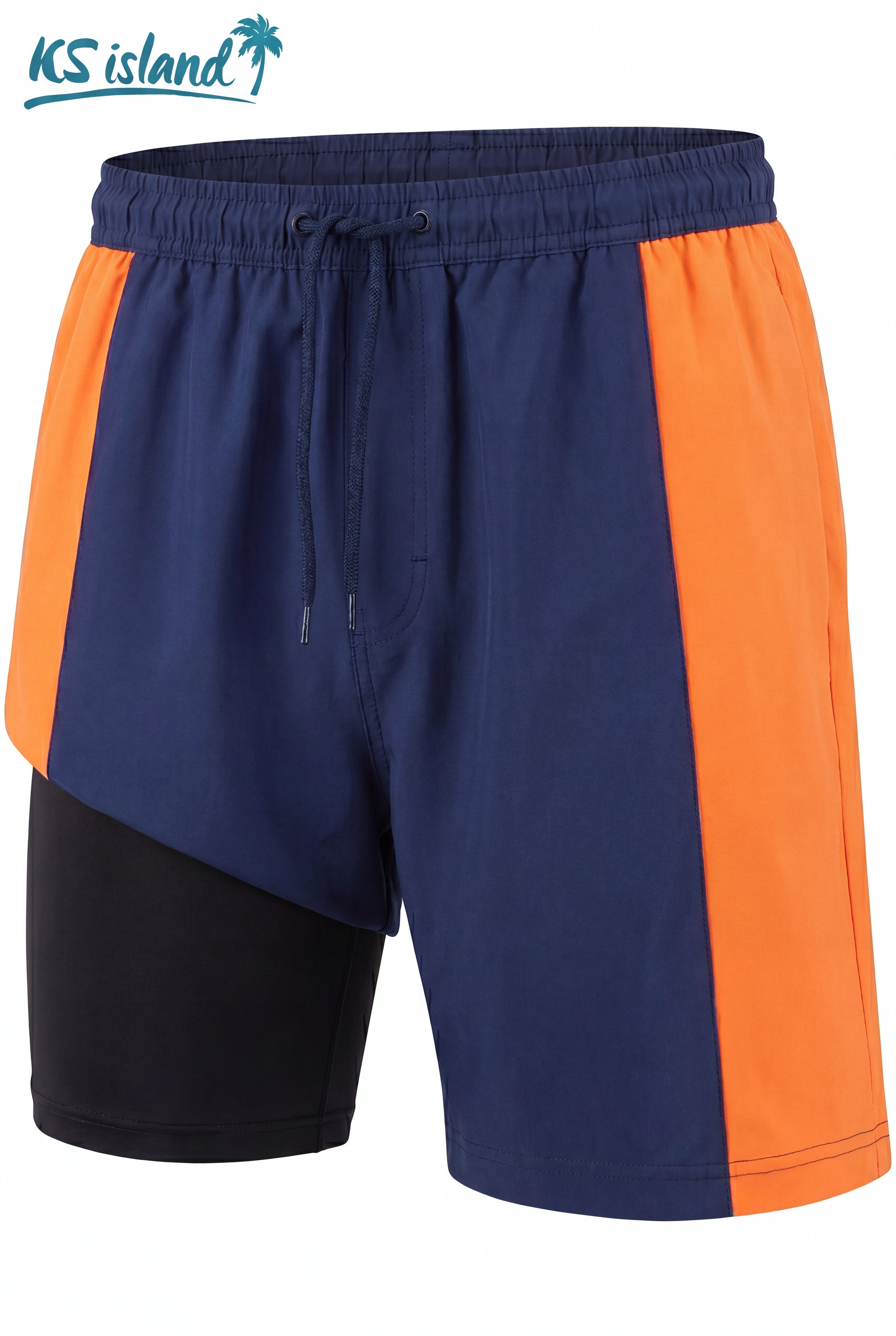 5" Contrast Swim Shorts with Super Stretch Liner image number 6