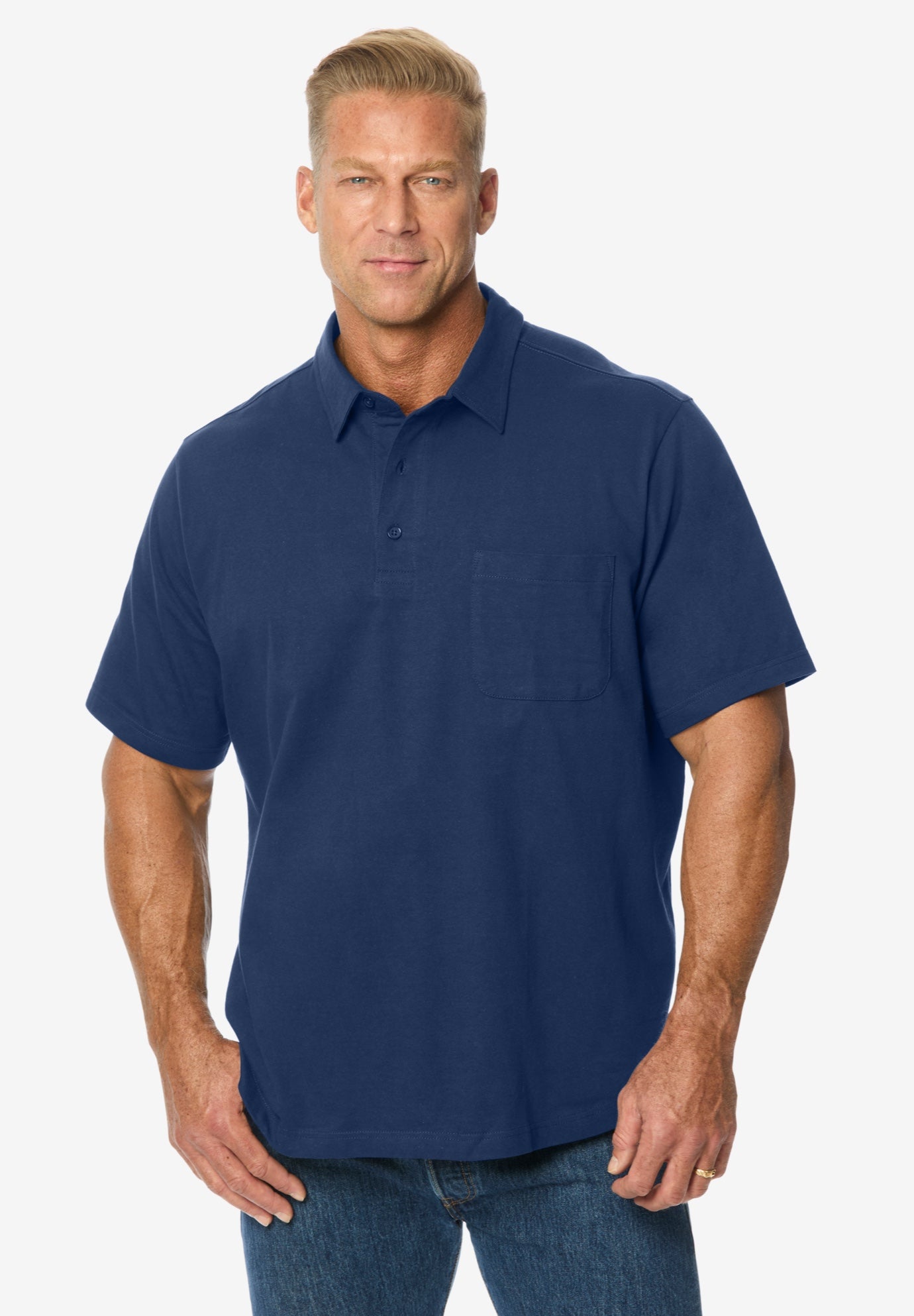 SILVER Cooling Pocket Polo image number 0