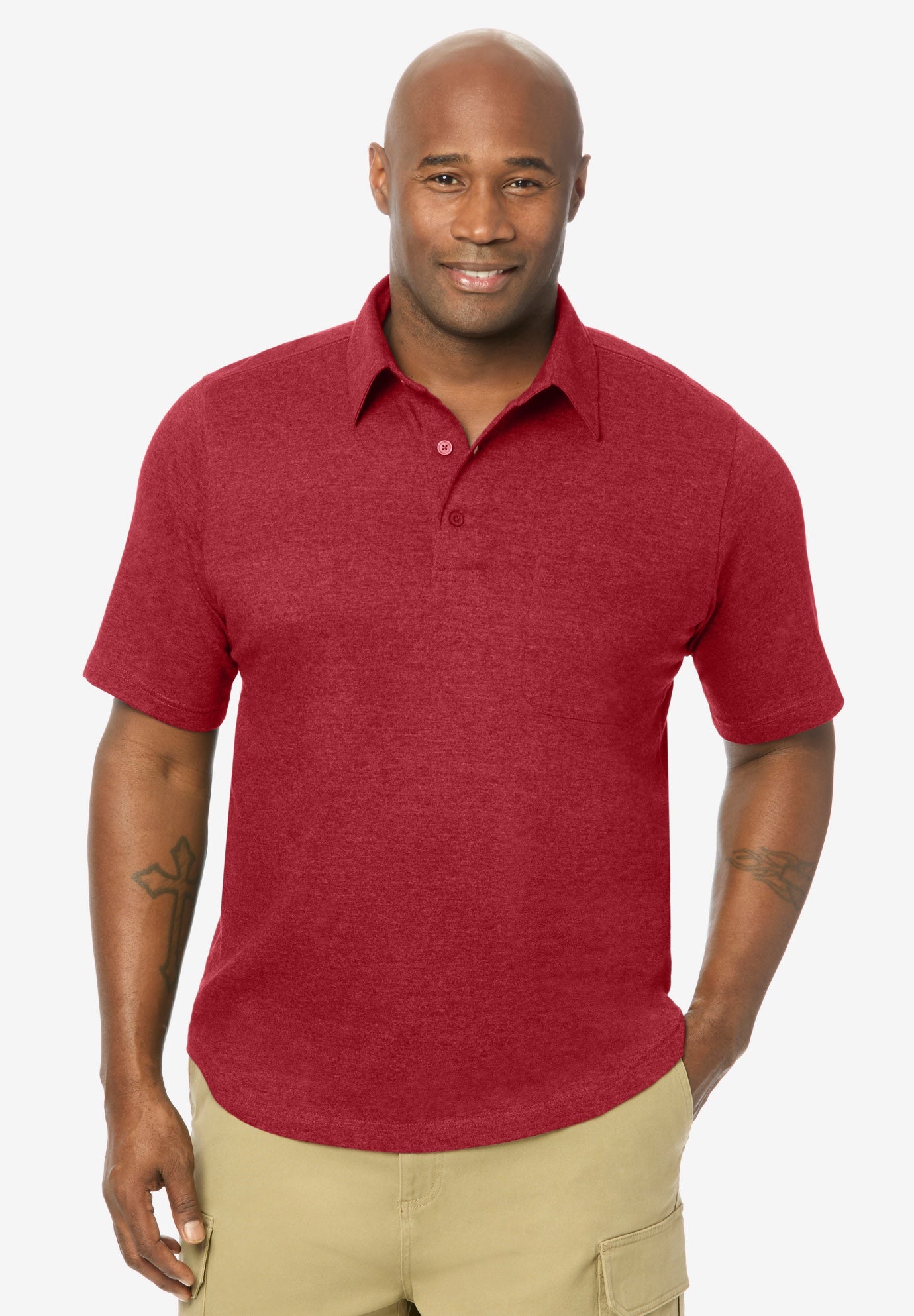 SILVER Cooling Pocket Polo image number 0