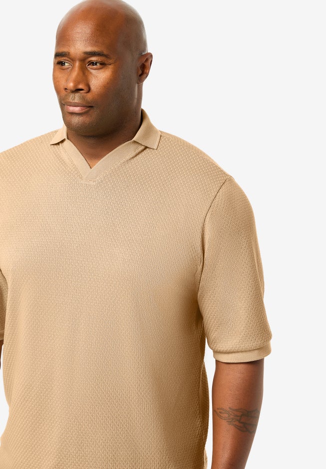 Knit Sweater Polo image number 4