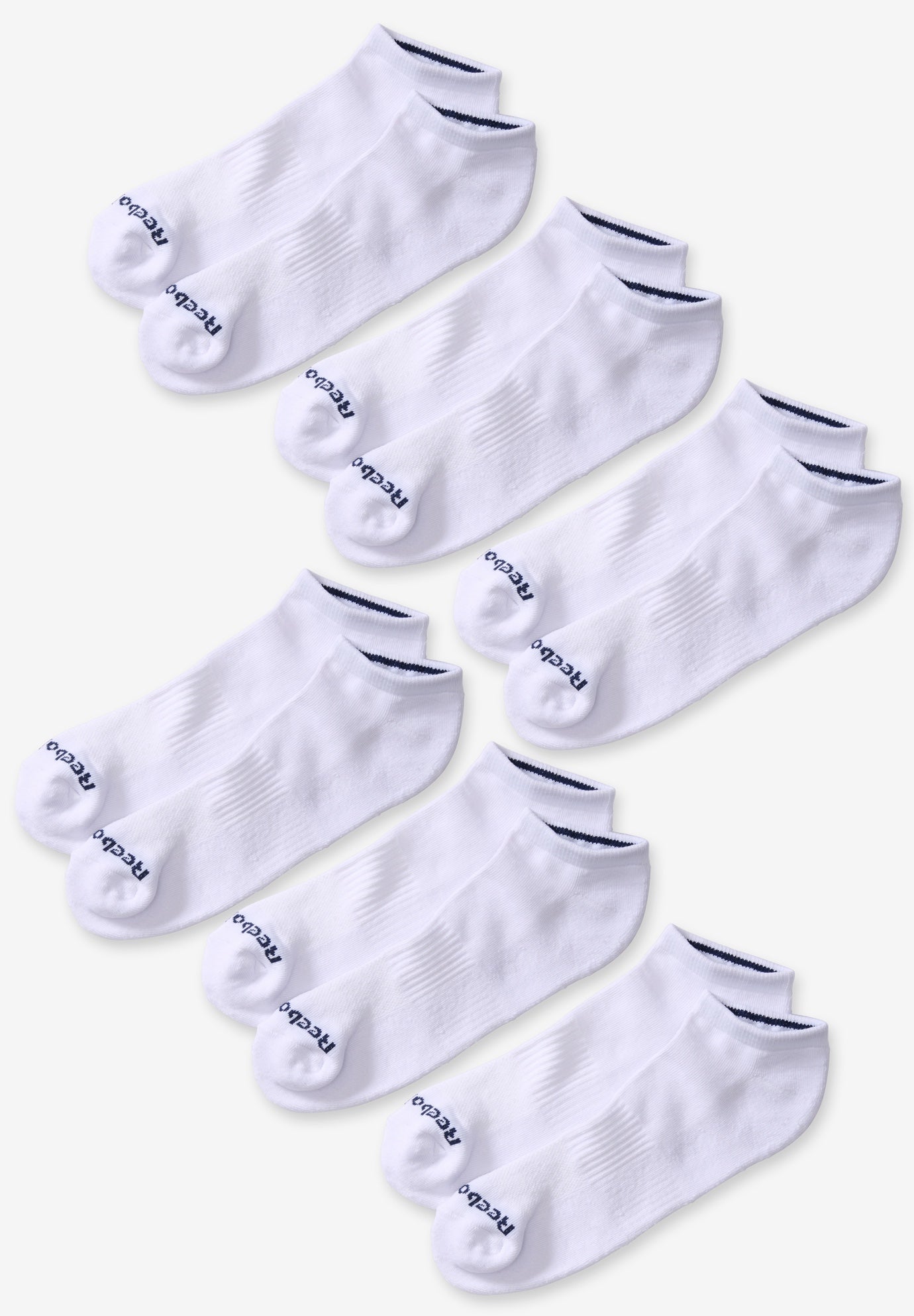 Reebok Low Cut Socks, 6-pack image number 0