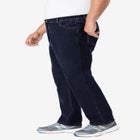 Straight-Fit Stretch 5-Pocket Jeans image number null