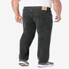 Straight-Fit Stretch 5-Pocket Jeans image number null