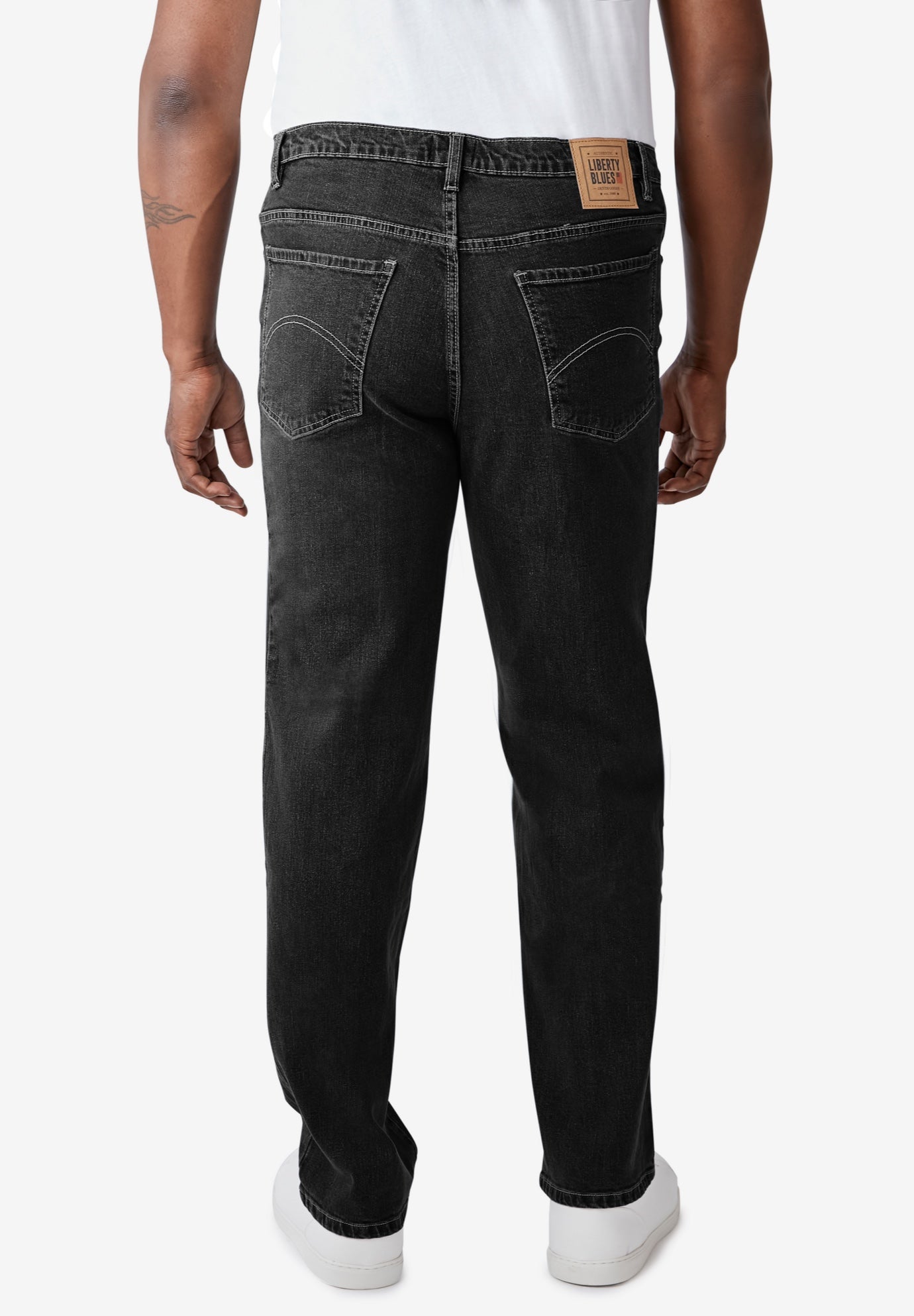Relaxed-Fit Stretch 5-Pocket Jeans image number 1