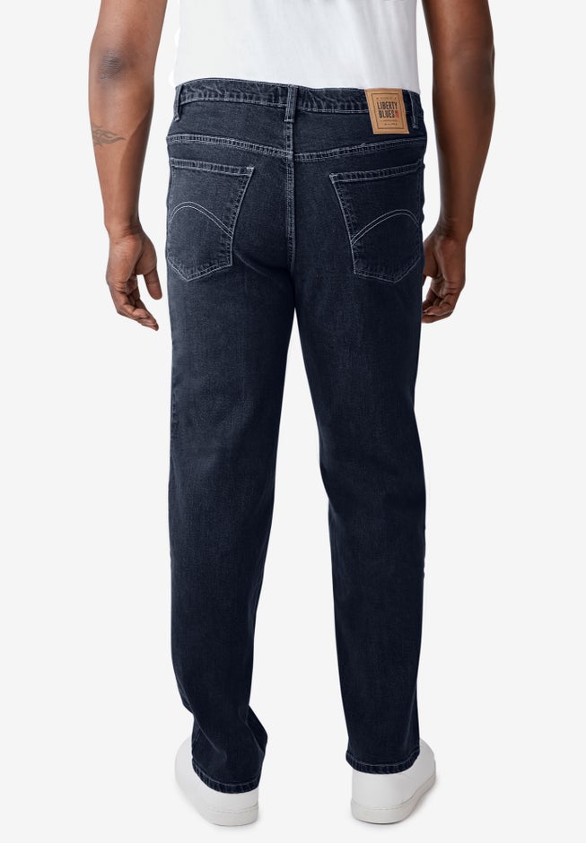 Relaxed-Fit Stretch 5-Pocket Jeans image number 1