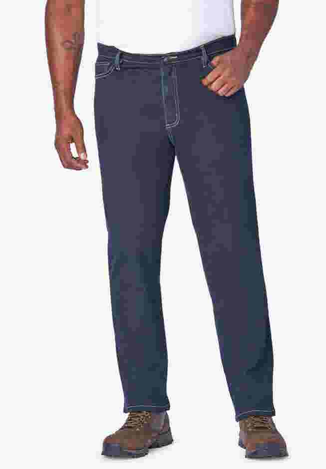 Relaxed-Fit Stretch 5-Pocket Jeans image number 0