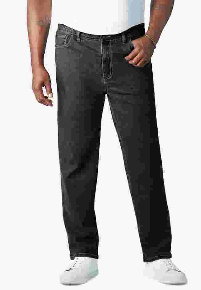 Relaxed-Fit Stretch 5-Pocket Jeans image number 0