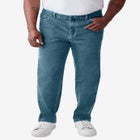 Relaxed-Fit Stretch 5-Pocket Jeans image number null