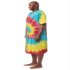 Short-Sleeve Jersey Henley Nightshirt image number null