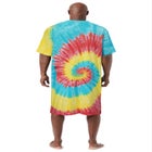 Short-Sleeve Jersey Henley Nightshirt image number null