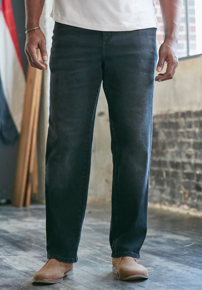 Liberty Blues&trade; Loose Fit 5-Pocket Stretch Jeans image number 4