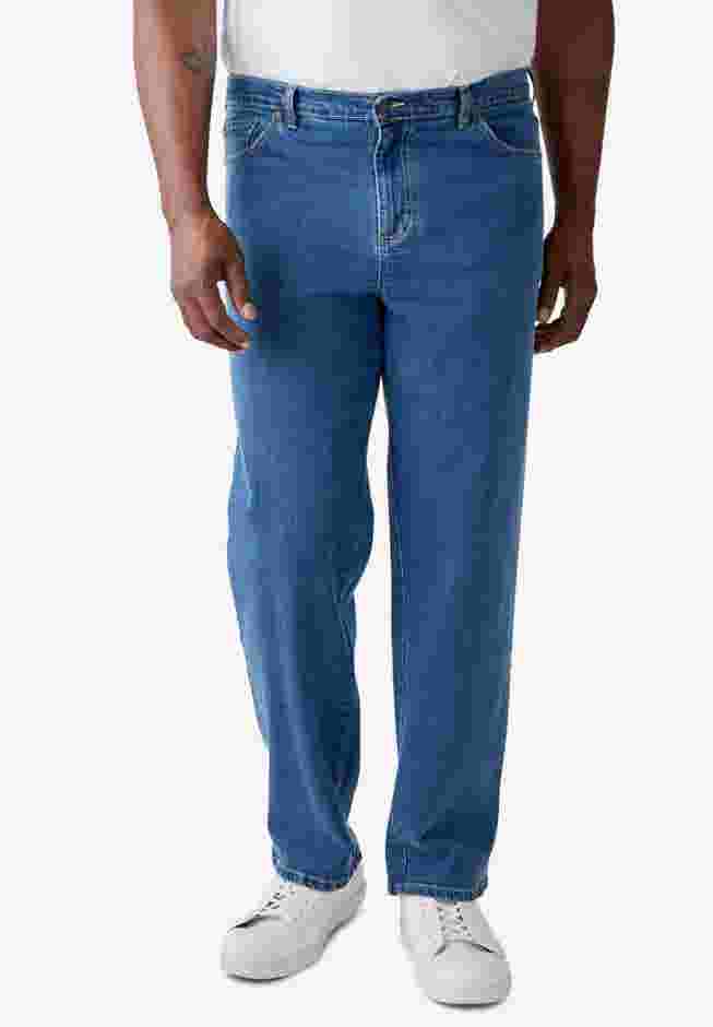 Liberty Blues™ Loose Fit 5-Pocket Stretch Jeans image number 0