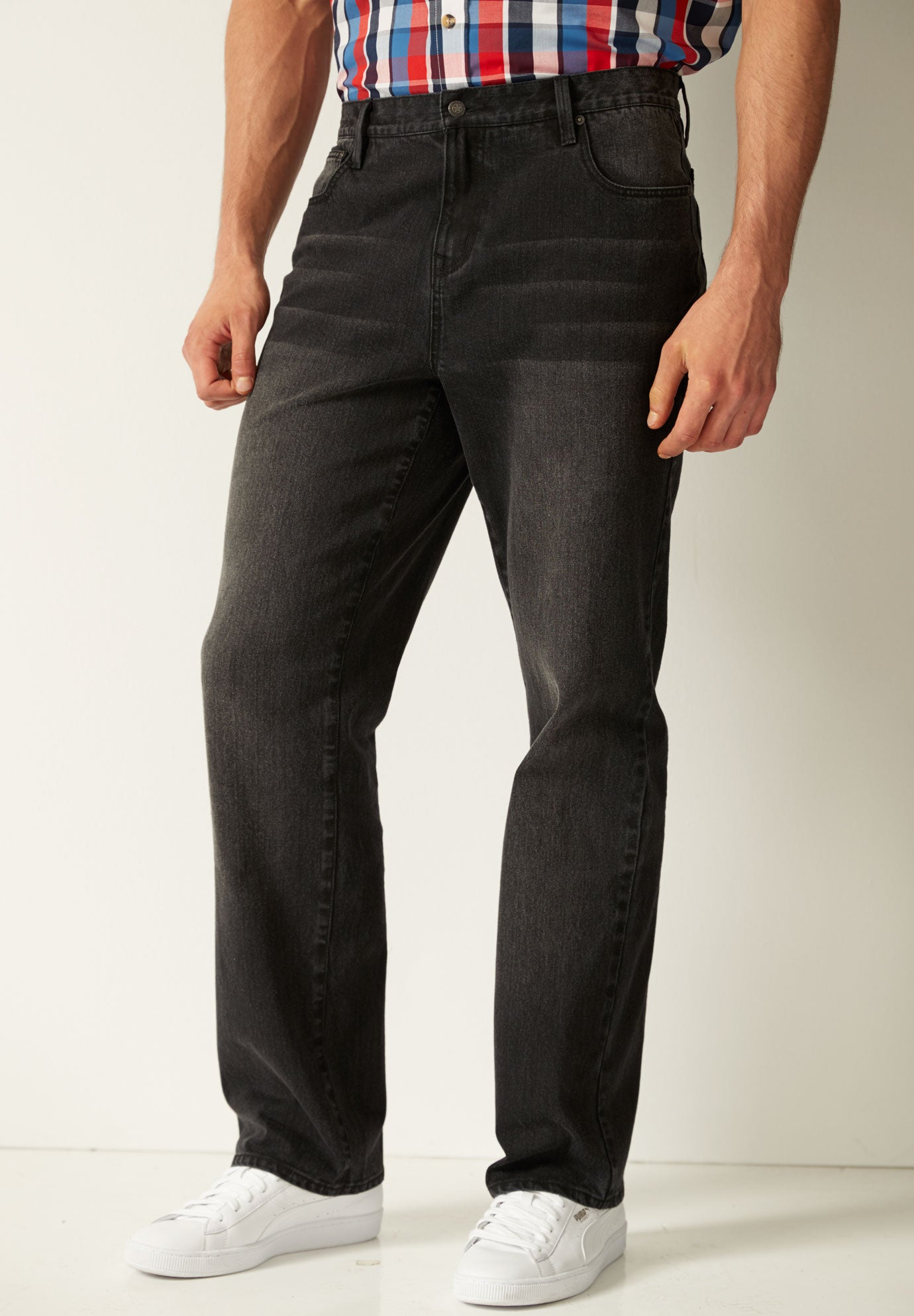 Liberty Blues&trade; Loose Fit 5-Pocket Stretch Jeans image number 0