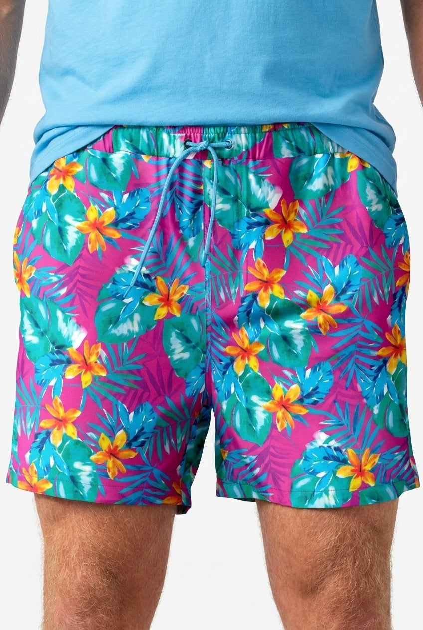 5" Swim Shorts with Super Stretch Liner image number 0