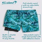 5" Swim Shorts with Super Stretch Liner image number 1