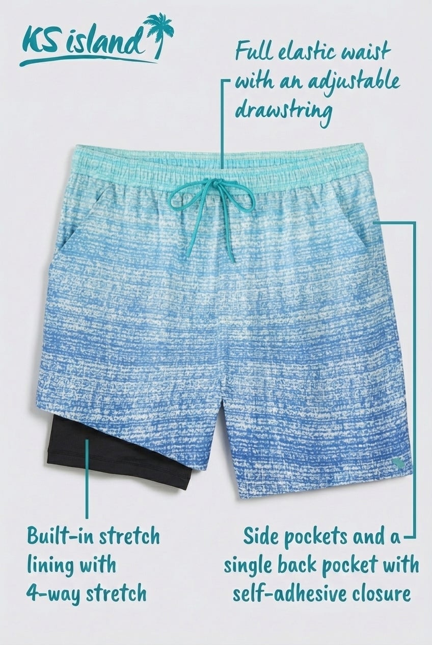 5" Swim Shorts with Super Stretch Liner image number 1