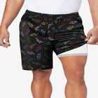 8" Swim Trunks with Super Stretch Liner image number null