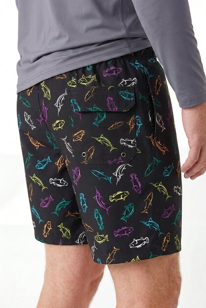 8" Swim Trunks with Super Stretch Liner image number 2