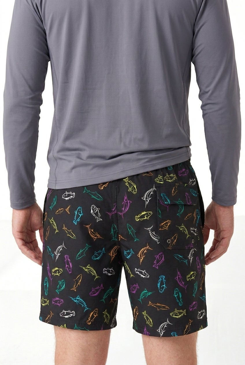 8" Swim Trunks with Super Stretch Liner image number 4