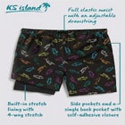 8" Swim Trunks with Super Stretch Liner image number null