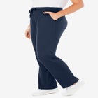 Sport Knit Straight-Leg Pull-On Pants image number null
